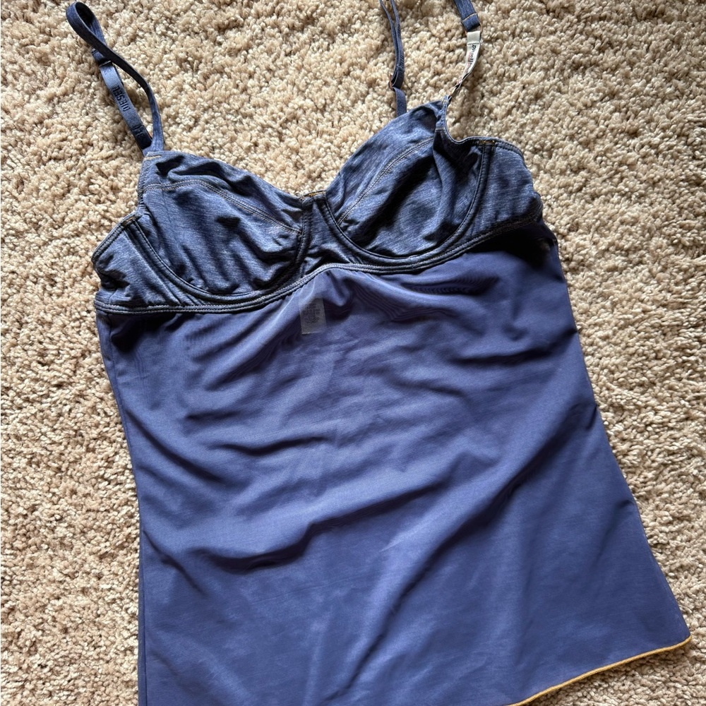 Diesel Underwear Camisole in Deep Blue New without Tags